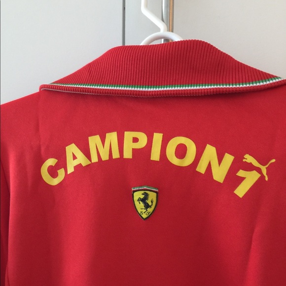 Puma red track jacket - Picture 4 of 5